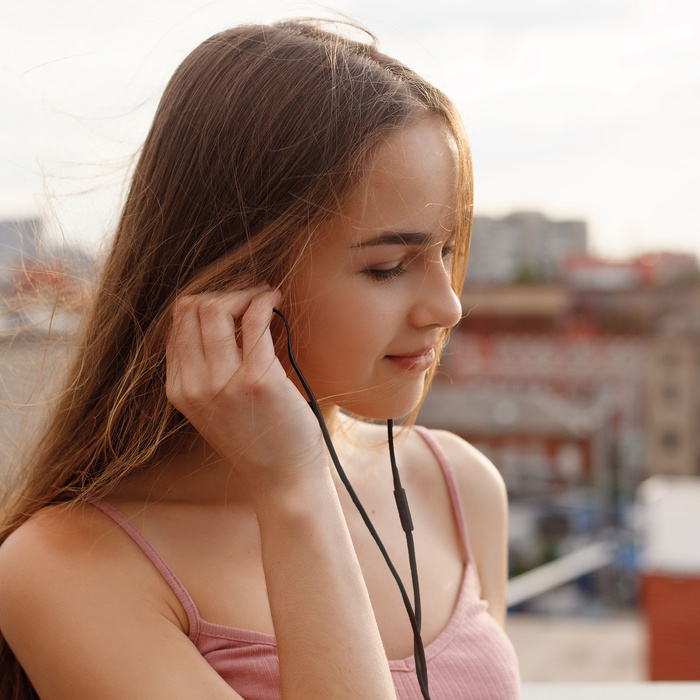 Forcell Zestaw Słuchawkowy Premium Sound U3 mini jack 3,5mm Czarny