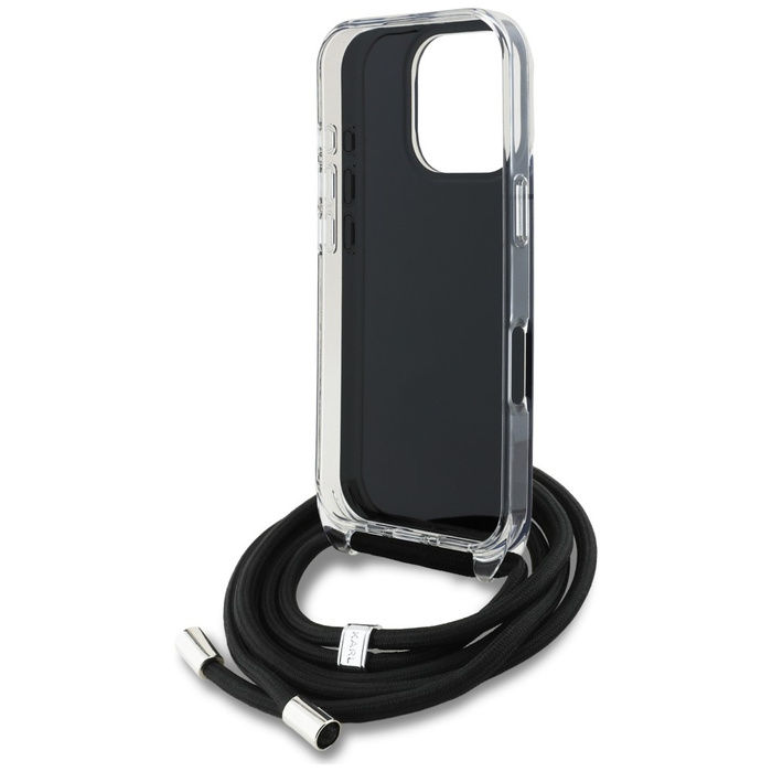 Etui Karl Lagerfeld IML Crossbody        Karl&Choupette Head do iPhone 16 Pro czarny