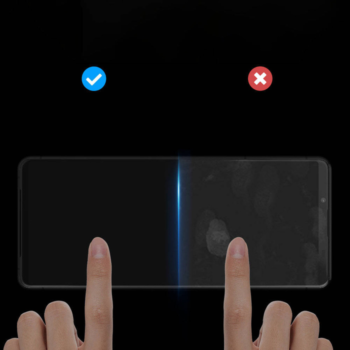 Dux Ducis 9D Tempered Glass szkło hartowane do Huawei nova Y61 9H z czarną ramką