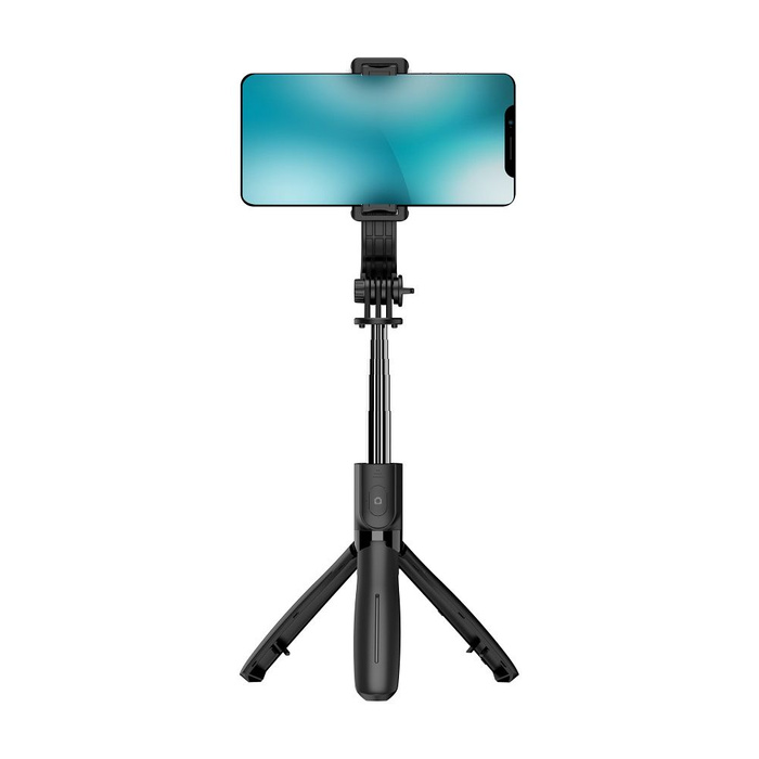 Selfie stick Blue Star L21 tripod z pilotem bezprzewodowym czarny