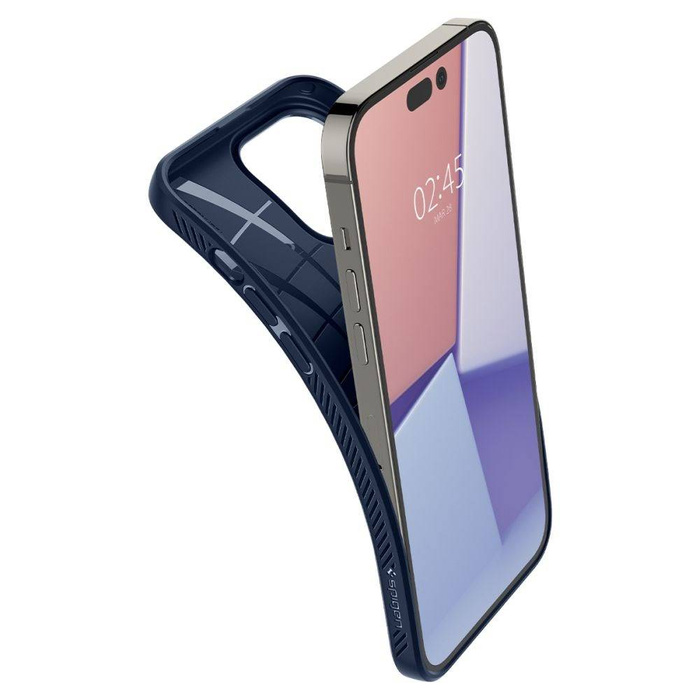 Etui Spigen Liquid Air iPhone 14 Pro Navy Blue