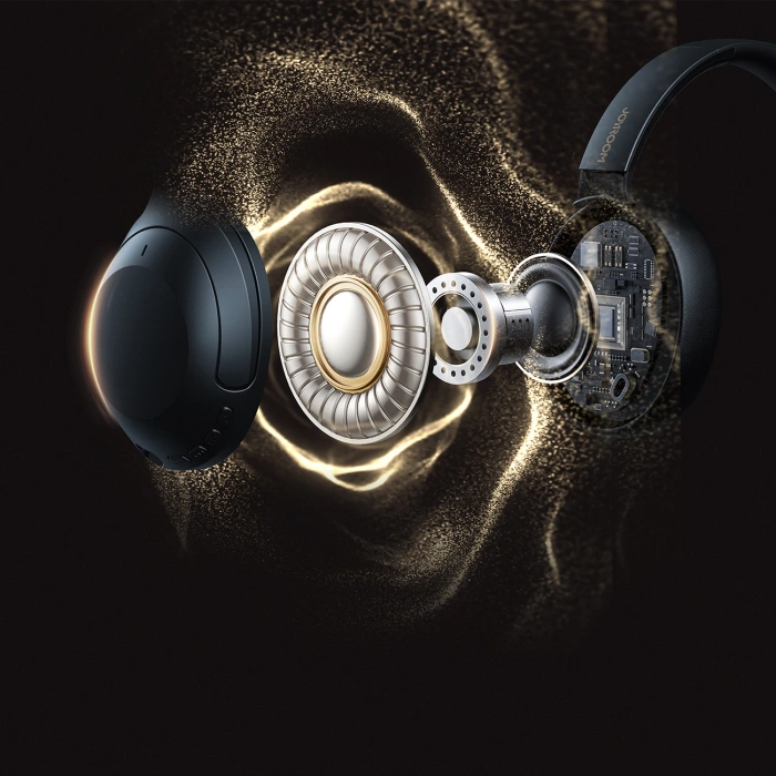 Słuchawki bezprzewodowe Joyroom J-Head Series JR-JH2 z ANC Bluetooth - czarne