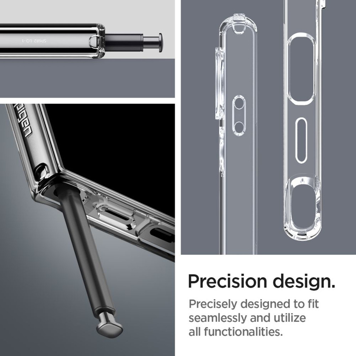 Etui Spigen Liquid Crystal Samsung Galaxy S24 Ultra Crystal Clear Case