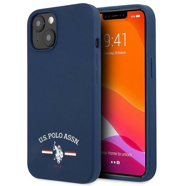 Etui US POLO Apple iPhone 13 Mini Silicone Collection Granatowy Case