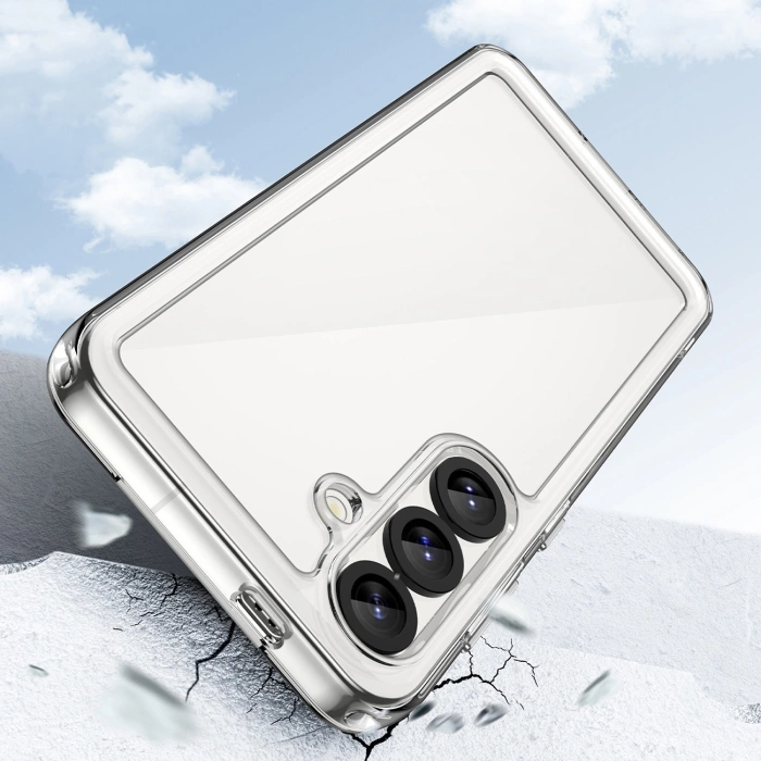 Etui Outer Space Case z żelową ramką na Xiaomi 15 Ultra - przezroczyste