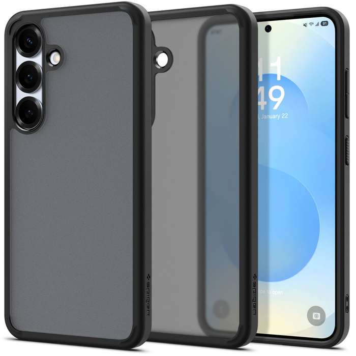 Etui SPIGEN ULTRA HYBRID GALAXY S25 FROST BLACK