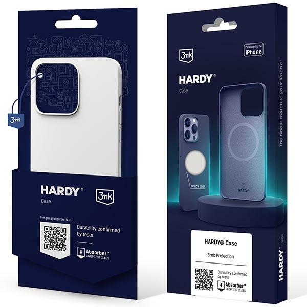 3MK Hardy Case iPhone 14 Pro 6,1" biały/white MagSafe