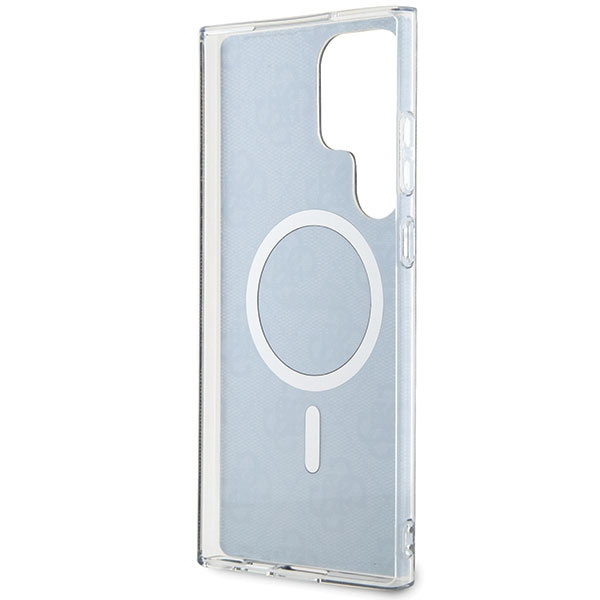 Etui Guess GUHMS23LH4STK S23 Ultra S918 czarny/black hardcase 4G MagSage Case