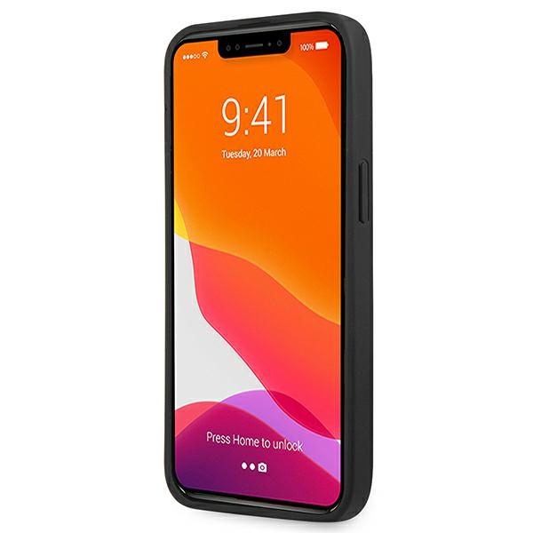 Etui BMW Apple iPhone 13 Pro Max Signature Logo Imprint Czarny Hardcase