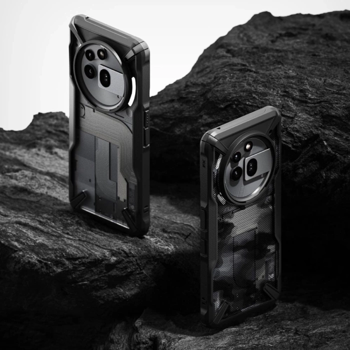 RINGKE FUSION X NOTHING PHONE 3A PRO CAMO BLACK