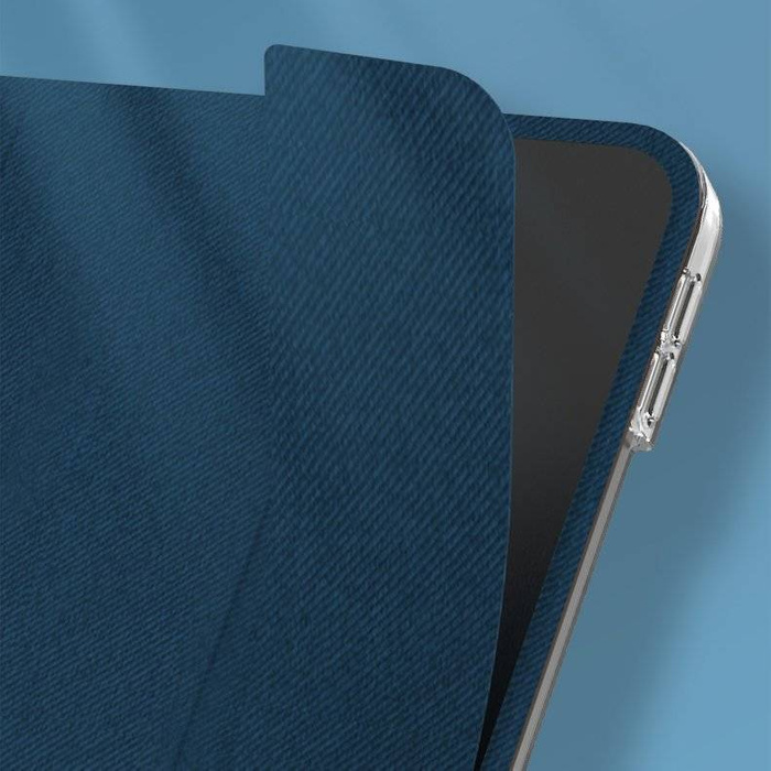 Kingxbar Business Series magnetyczne etui Smart Cover Sleep podstawka iPad Air 2020 / 2022 pomarańczowy