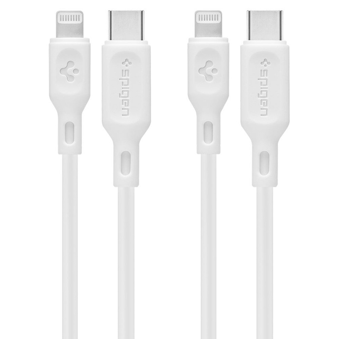 KABEL SPIGEN DURASYNC MFI LIGHTING CABLE 2-PACK 100CM WHITE