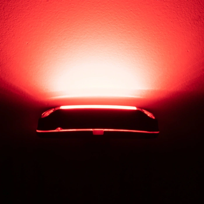 Zestaw lampek rowerowych Wozinsky WSBLB2 przednia (400 lm) USB-C i tylna USB micro - czarny