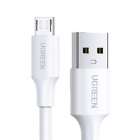 Kabel UGREEN USB-A Micro USB QuickCharge 3.0 2.4A 2m Biały