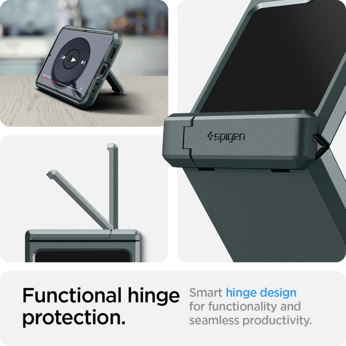 Etui Spigen Tough Armor Pro Galaxy Z Flip 5 Abyss Green Case