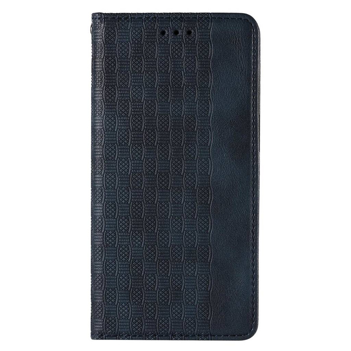 Magnet Strap Case etui Samsung Galaxy A23 5G pokrowiec z klapką portfel mini smycz podstawka niebieskie