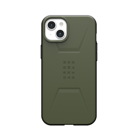 Etui UAG Civilian Magsafe - obudowa ochronna do iPhone 15 Plus kompatybilna z MagSafe (olive) Case