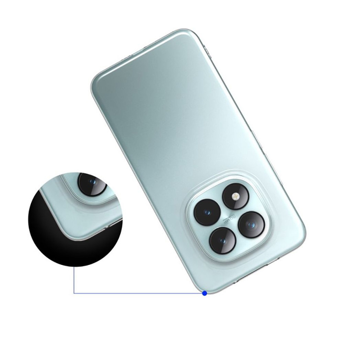 TECH-PROTECT FLEXAIR XIAOMI POCO M8 PRO / REDMI NOTE 15 PRO+ PLUS 5G CLEAR