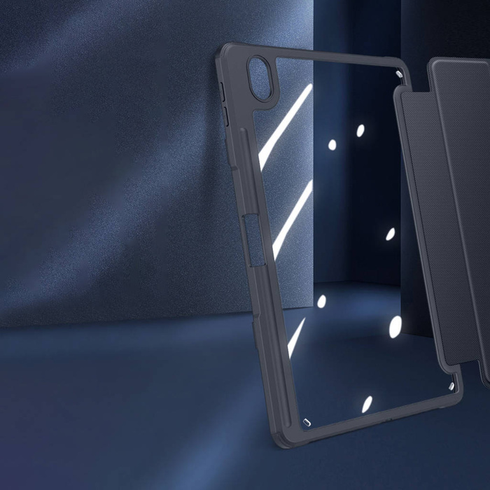 Dux Ducis Toby pancerne etui z klapką Smart Case do Oppo Pad z uchwytem na rysik czarny