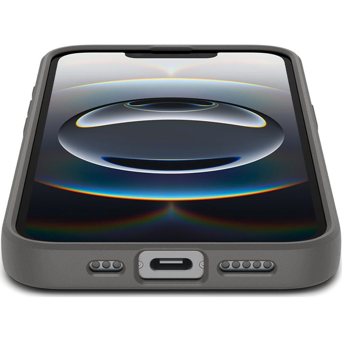 ETUI SPIGEN IPHONE 16E LIQUID AIR MARBLE GRAY