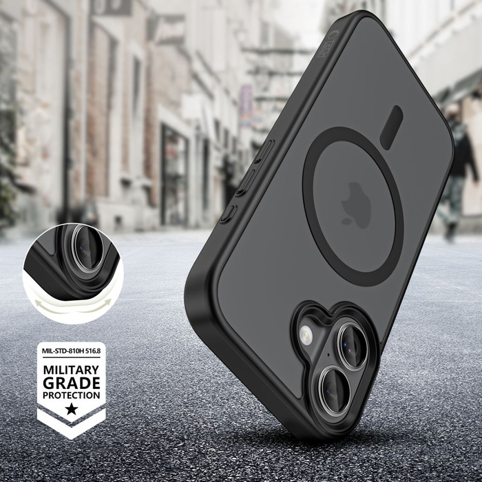 TECH-PROTECT MAGMAT MAGSAFE IPHONE 17 MATTE BLACK