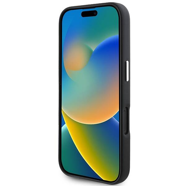 Etui Karl Lagerfeld iPhone 16 Plus 6.7" czarny/black hardcase FW Metal Plate MagSafe