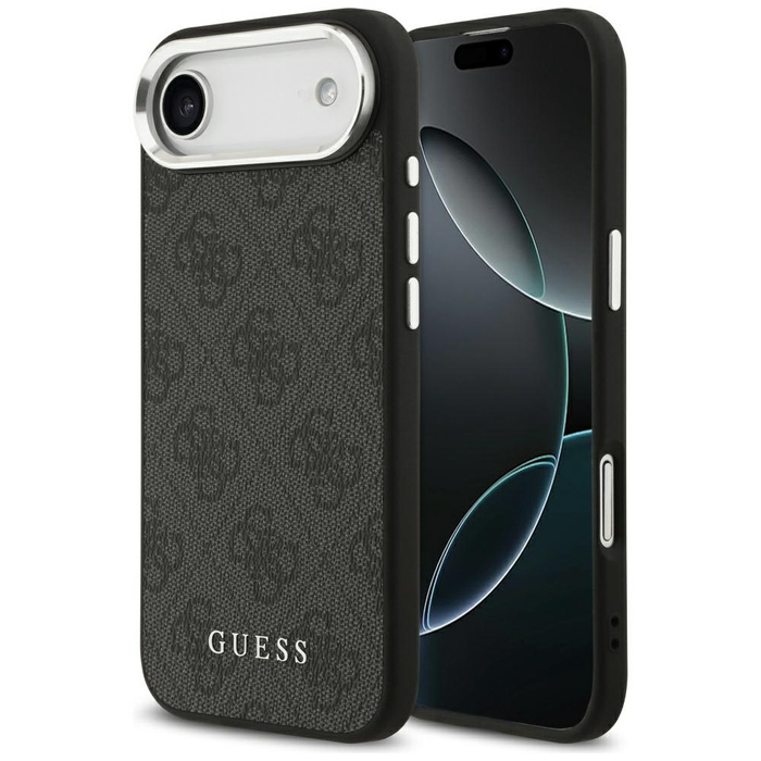 Etui Guess 4G Classic Logo MagSafe do    iPhone 17 Air czarny