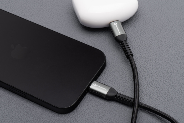 Kabel USB C do USB C Forcell F-Energy QC4.0 PD 5A 240W Cafule 3 m C263 czarny