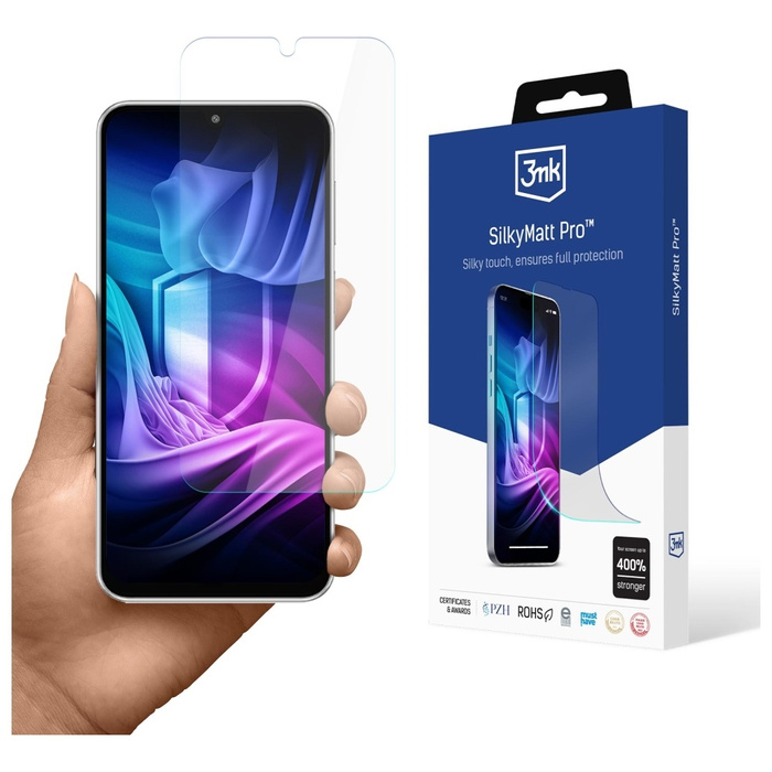 Matowa folia ochronna 3MK Samsung Galaxy M36 Silky Matt Pro