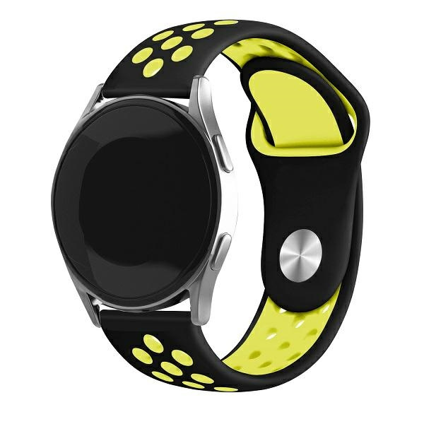 Beline pasek Watch 20mm Sport Siliconeczarno-żółty black/yellow box