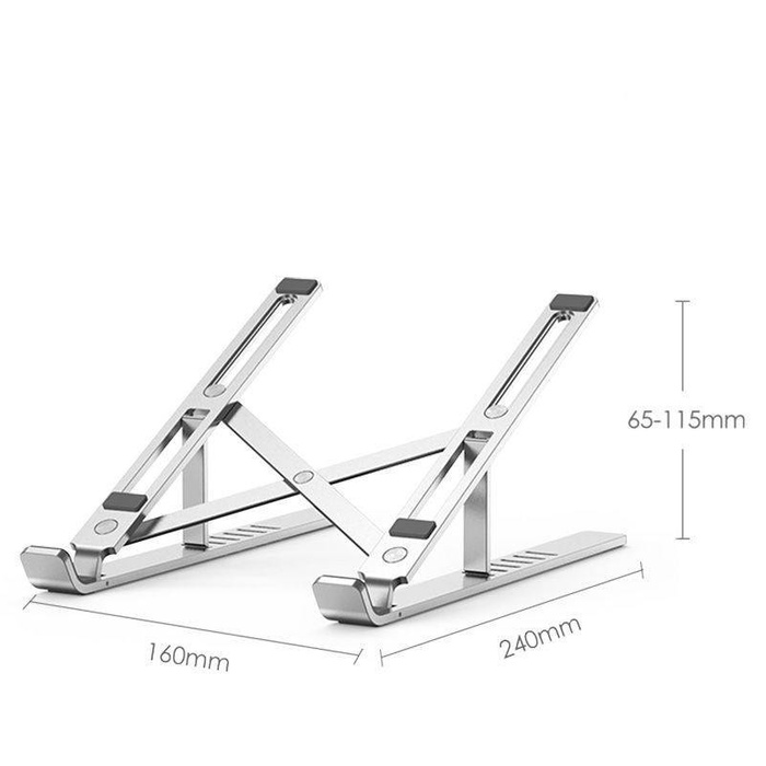Podstawka TECH-PROTECT Alustand Universal Laptop Stand Black Czarna