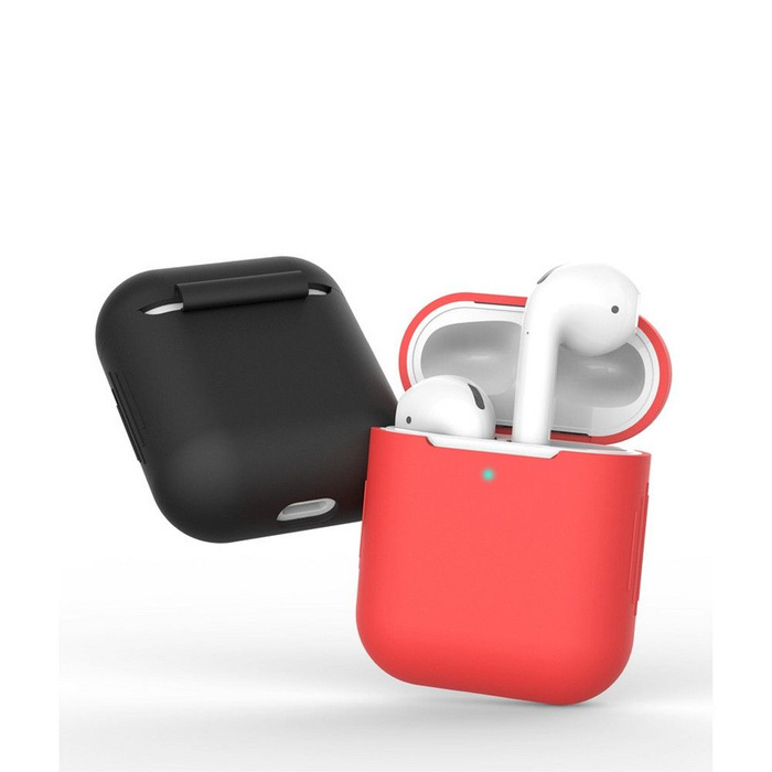 Etui TECH-PROTECT Icon Apple Airpods Black Czarne Case