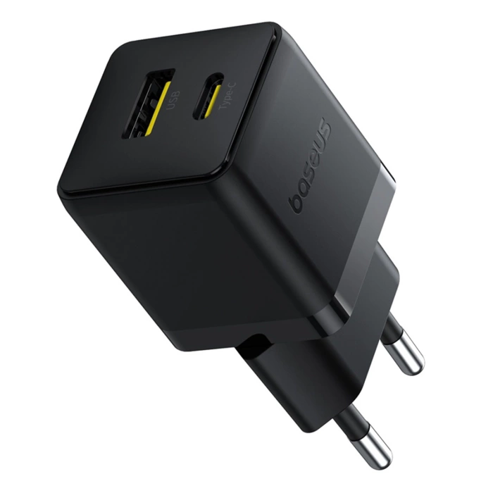 Ładowarka sieciowa Baseus Palm 30W USB-C USB-A - czarna