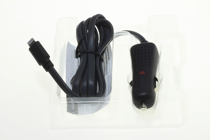 Ładowarka Samochodowa iPhone Lightning GRIFFIN Powerjolt Dual Car Charger 2.4A