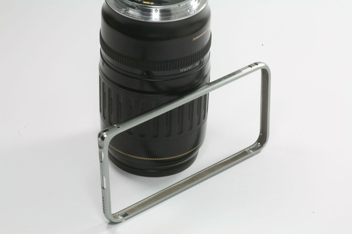 Etui iPhone 6 6S MELKCO Metal Bumper Gray