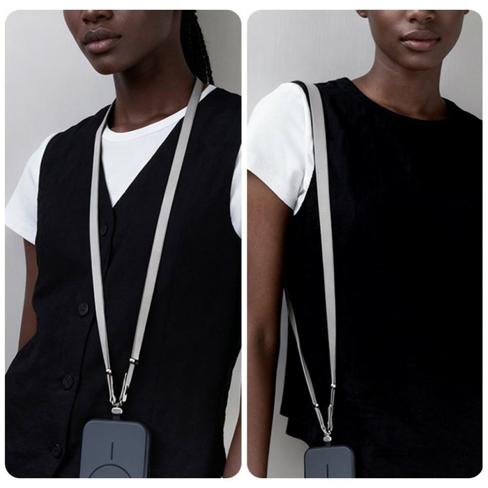 Smycz do telefonu Usams ZB360 1.08-2.08m pomarańczowy