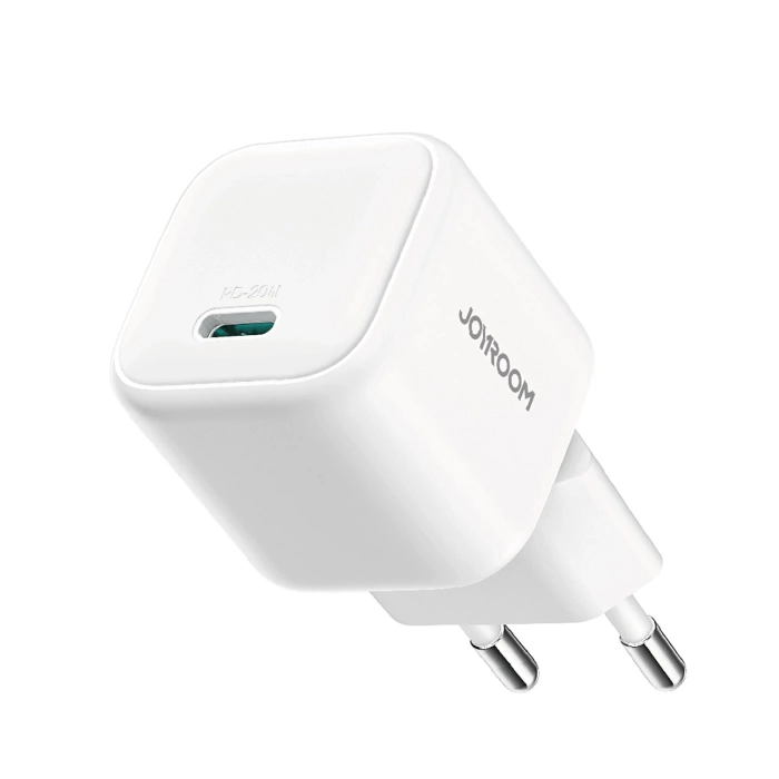 Ładowarka sieciowa Joyroom JR-TCG08 GaN 20W Power Delivery Biała
