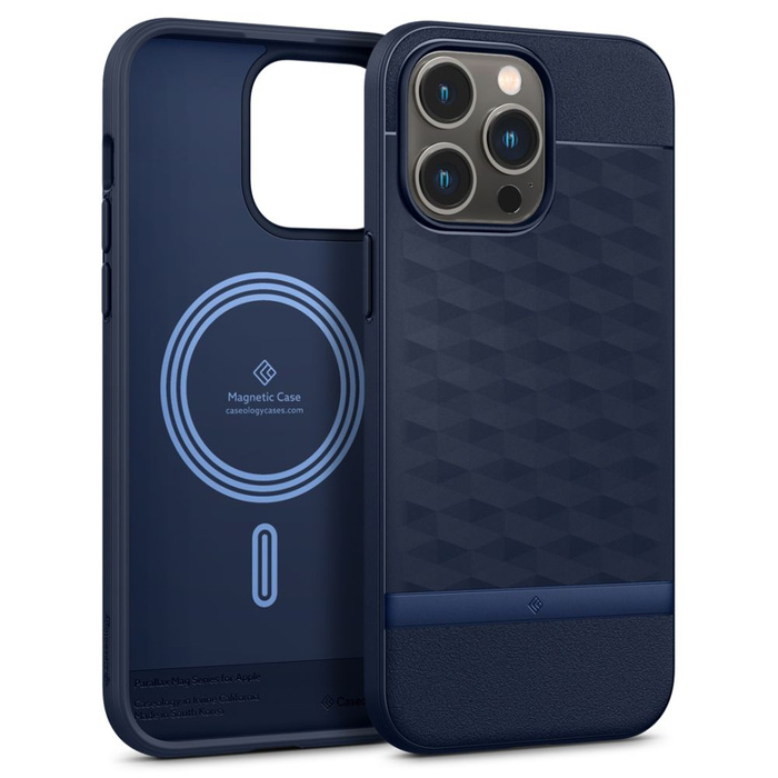 Etui Caseology Parallax Mag Magsafe iPhone 14 Pro Max Midnight Blue