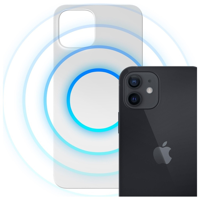 Etui 3MK Hardy MagSilicone do Apple      iPhone 12 biały