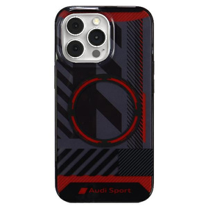 Audi IML Sport MagSafe Case iPhone 13 Pro / 13 6.1" czarny/black hardcase AU-IMLMIP13P-RSQ/D2-BK