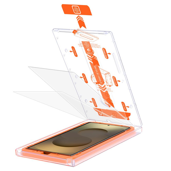 SZKŁO HARTOWANE TECH-PROTECT QUICK SET+ 2-PACK GALAXY S25 ULTRA CLEAR