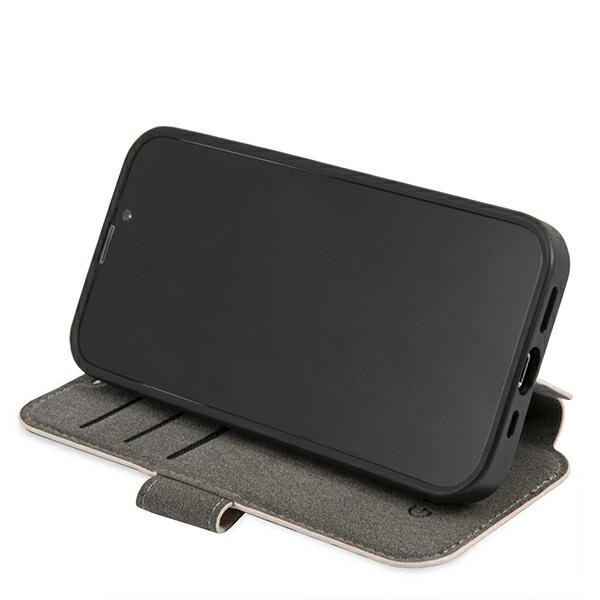 Etui GUESS Apple iPhone 13 Pro Max Book 4G Big Metal Logo Różowy Case