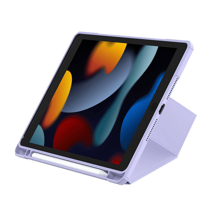 Etui ochronne do iPad 10.2" Baseus Minimalist (fioletowe)