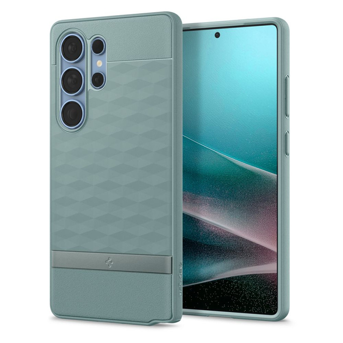 ETUI SPIGEN SAMSUNG GALAXY S25 ULTRA PARALLAX MAG MAGSAFE SAGE GREEN