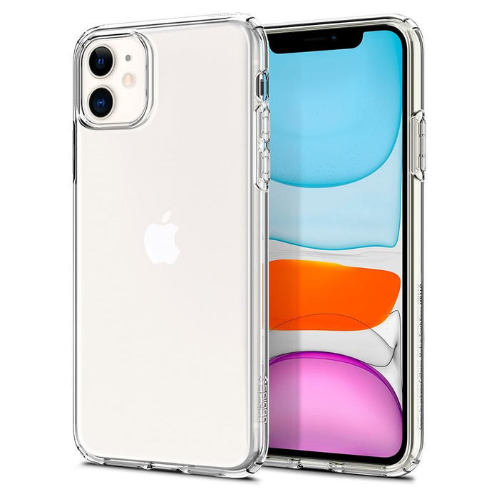 Etui SPIGEN Liquid Crystal Apple Iphone 11 Crystal Clear Przeźroczyste Case