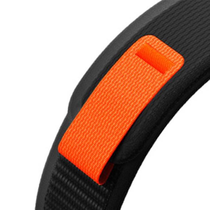 Pasek Tech-protect Nylon Garmin Fenix 3 / 5x / 3hr / 5x Plus / 6x / 6x Pro / 7x Black/orange