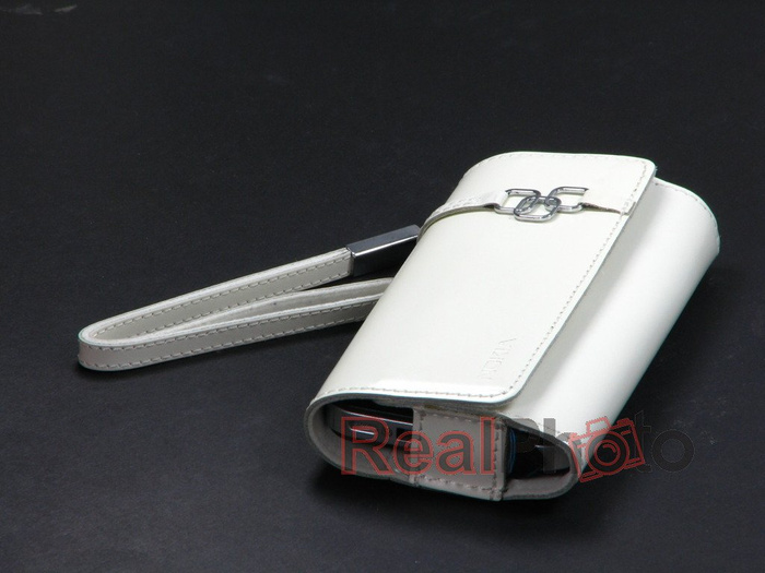 Etui Pokrowiec NOKIA CP-340 Biały SKÓRA Biały iPhone 4 4S