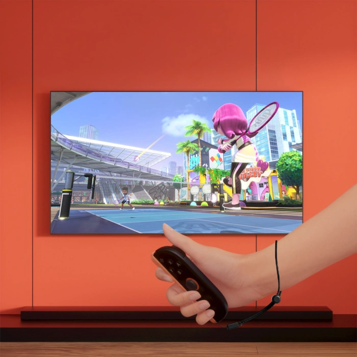 Pakiet akcesoriów rodzinnych 23 w 1 do konsoli Nintendo Switch 2 - zestaw pomarańczowy i niebieski