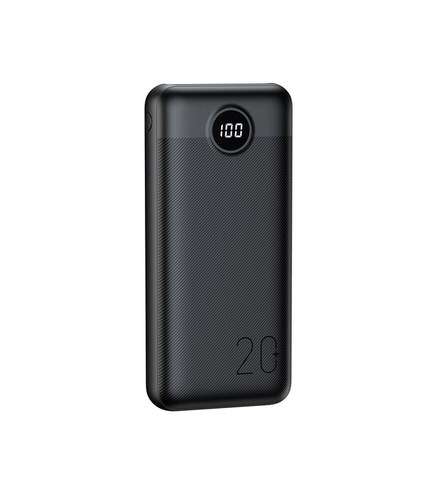 VEGER powerbank 20000 mAh PD QC3.0 2A 20W L20S (VP2039PD / W2039PD) czarny