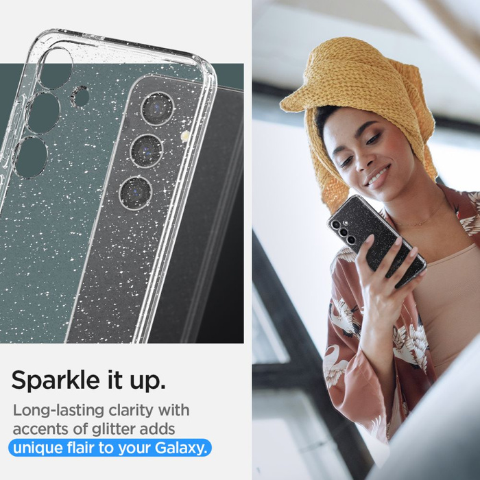 Etui Spigen Liquid Crystal Samsung Galaxy S24 Glitter Crystal Case